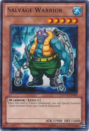 Salvage Warrior - EXVC-EN003 - Rare - Unlimited