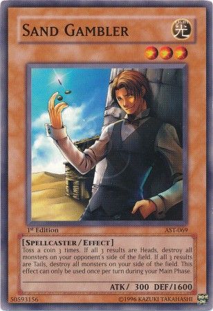 Sand Gambler - AST-069 - Common - 1st Edition