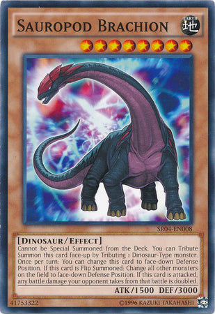 Sauropod Brachion - SR04-EN008 - Common - Unlimited