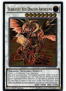 Scarlight Red Dragon Archfiend - DOCS-EN046 - Ultimate Rare - 1st Edition