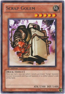 Scrap Golem - DREV-EN023 - Rare - 1st Edition