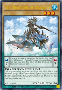 Sea Dragoons of Draconia - CROS-ENSP1 - Ultra Rare - Limited