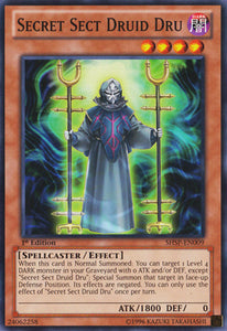 Secret Sect Druid Dru - SHSP-EN009 - Common - Unlimited