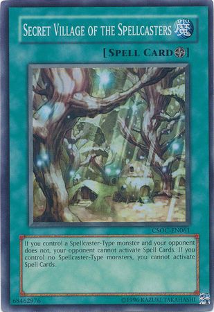 Secret Village of the Spellcasters - CSOC-EN061 - Super Rare - Unlimited