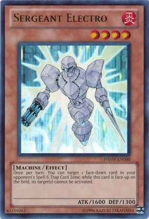 Sergeant Electro - PHSW-EN090 - Ultra Rare - Unlimited