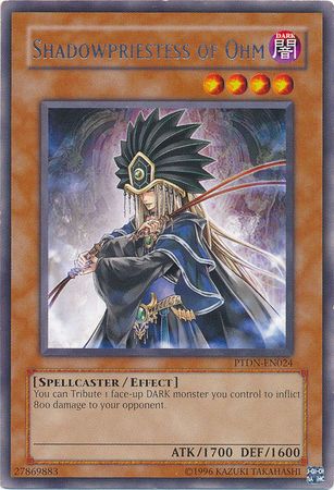 Shadowpriestess of Ohm - PTDN-EN024 - Rare - Unlimited