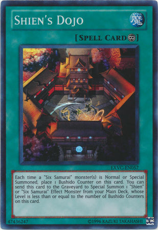 Shien's Dojo - EXVC-EN057 - Super Rare - Unlimited