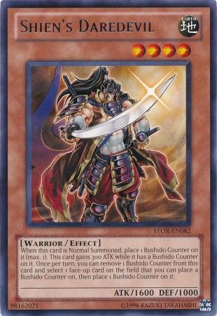 Shien's Daredevil - STOR-EN082 - Rare - Unlimited