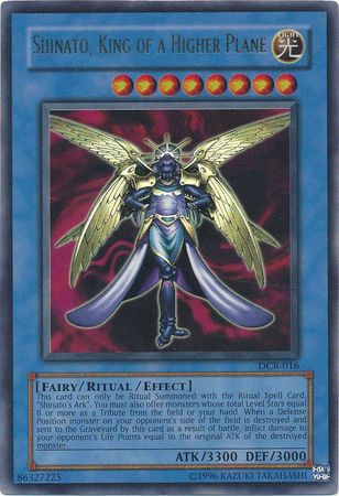 Shinato, King of a Higher Plane - DCR-016 - Ultra Rare - Unlimited