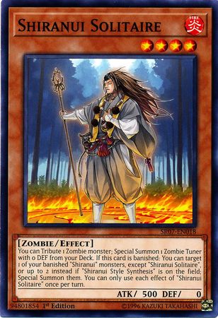 Shiranui Solitaire - SR07-EN018 - Common - 1st Edition