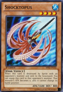 Shocktopus - SP14-EN005 - Starfoil Rare - 1st Edition