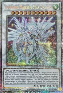 Shooting Majestic Star Dragon - DAMA-EN039 - Starlight Rare - 1st Edition