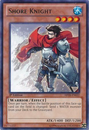 Shore Knight - ABYR-EN032 - Rare - 1st Edition