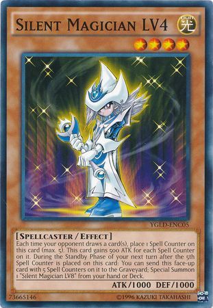 Silent Magician LV4 - YGLD-ENC05 - Common - Unlimited