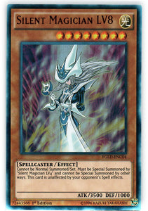 Silent Magician LV8 - YGLD-ENC04 - Ultra Rare - 1st Edition