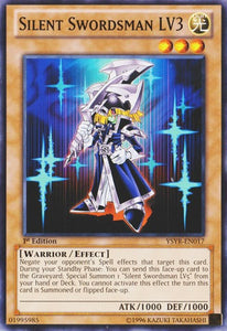 Silent Swordsman LV3 - YSYR-EN017 - Common - 1st Edition