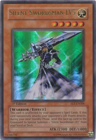 Silent Swordsman LV5 - FET-EN008 - Ultra Rare - 1st Edition