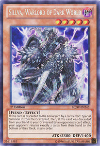 Sillva, Warlord of Dark World - LCJW-EN245 - Secret Rare - 1st Edition