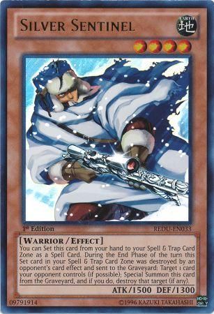 Silver Sentinel - REDU-EN033 - Ultra Rare - 1st Edition