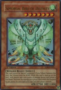 Simorgh, Bird of Divinity - SD8-EN001 - Ultra Rare - 1st Edition