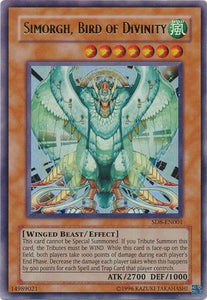 Simorgh, Bird of Divinity - SD8-EN001 - Ultra Rare - Unlimited