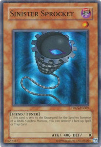 Sinister Sprocket - TDGS-EN009 - Super Rare - Unlimited