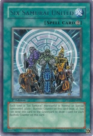 Six Samurai United - PTDN-EN059 - Rare - 1st Edition