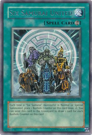 Six Samurai United - PTDN-EN059 - Rare - Unlimited