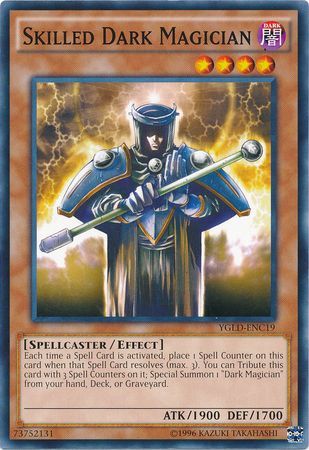 Skilled Dark Magician - YGLD-ENC19 - Common - Unlimited