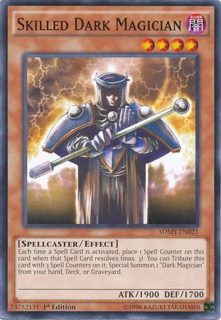 Skilled Dark Magician - SDMY-EN021 - Common - 1st Edition