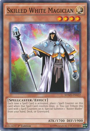 Skilled White Magician - SDMY-EN022 - Common - 1st Edition