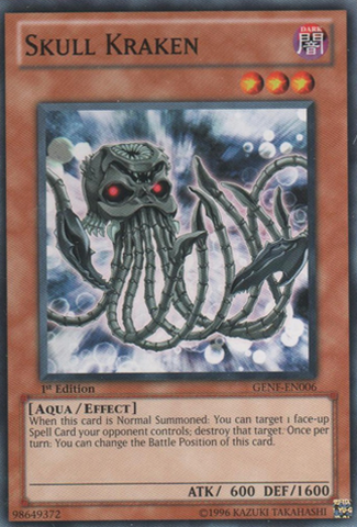 Skull Kraken - GENF-EN006 - Common - 1st Edition