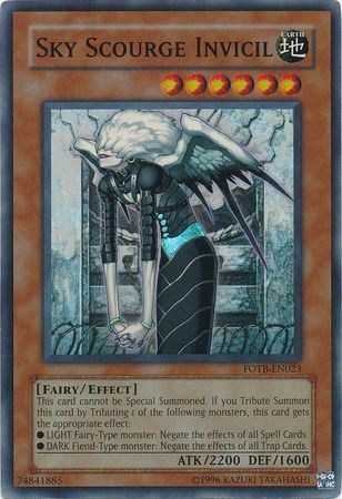 Sky Scourge Invicil - FOTB-EN023 - Super Rare - Unlimited