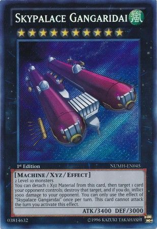 Skypalace Gangaridai - NUMH-EN045 - Secret Rare - 1st Edition