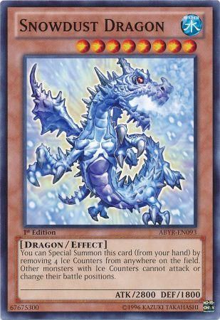 Snowdust Dragon - ABYR-EN093 - Common - 1st Edition