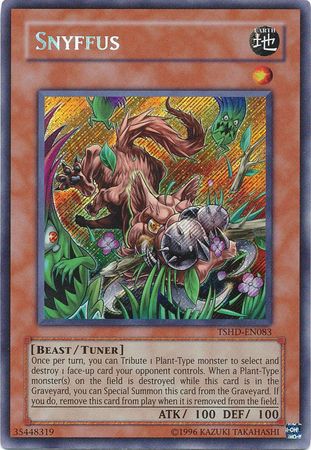 Snyffus - TSHD-EN083 - Secret Rare - Unlimited