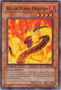 Solar Flare Dragon - AST-032 - Common - 1st Edition