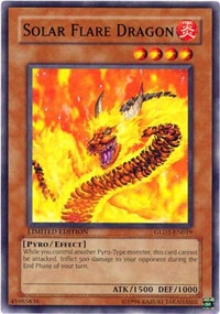 Solar Flare Dragon - GLD1-EN019 - Common - Limited