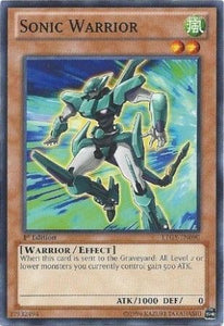 Sonic Warrior - LTGY-EN090 - Common - 1st Edition