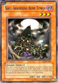Soul-Absorbing Bone Tower - SD2-EN009 - Common - Unlimited