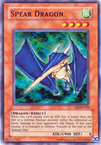 Spear Dragon - DB2-EN152 - Super Rare - Unlimited