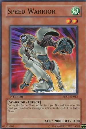 Speed Warrior - 5DS1-EN012 - Common - 1st Edition