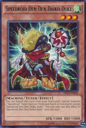 Speedroid Den-Den Daiko Duke - SHVI-EN006 - Rare - Unlimited