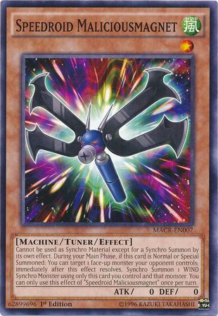 Speedroid Maliciousmagnet - MACR-EN007 - Common - 1st Edition