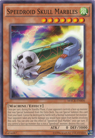 Speedroid Skull Marbles - MACR-EN006 - Common - Unlimited
