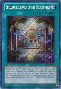 Spellbook Library of the Heliosphere - ABYR-EN087 - Secret Rare - 1st Edition