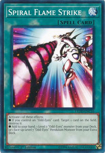 Spiral Flame Strike - LEDD-ENC16 - Common - 1st Edition