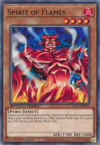 Spirit of Flames - SGX1-ENH05 - Common - 1st Edition