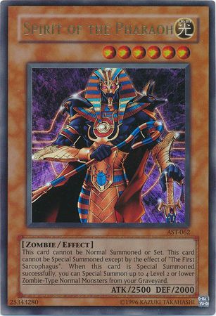 Spirit of the Pharaoh - AST-062 - Ultra Rare - Unlimited