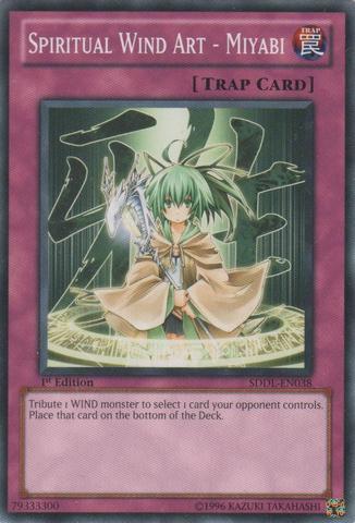 Spiritual Wind Art - Miyabi - SDDL-EN038 - Common - 1st Edition